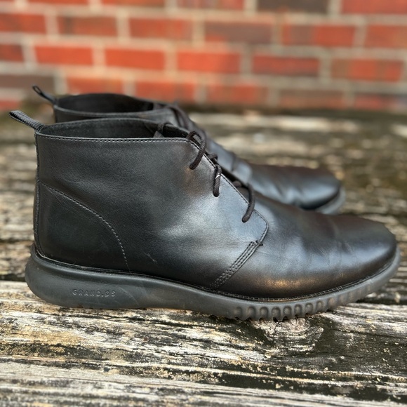 Cole Haan | Shoes | Cole Haan Mens 2zerogrand Black Leather  display picture 3